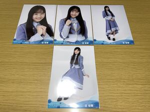 STU48 月別 ランダム生写真 2021.7月 netshop限定 迫姫華 4種コンプ