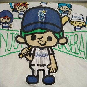 送料無料　プロ野球 横浜DeNAベイスターズ ロビンくん 半袖Tシャツ メンズ Lサイズ タグ付き新品 身幅約51ｃｍ 着丈約66ｃｍ イオン様販売