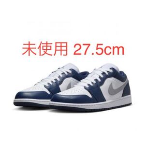 送料無料 27.5cm 新品 未使用 Nike Air Jordan 1 Low Midnight Navy ナイキ エアジョーダン1 ロー ミッドナイトネイビー US9.5