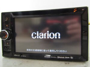 ◎[R63:B8] スズキ純正カプラー クラリオン製 メモリーナビ GCX514 ワンセグ DVD Bluetoothオーディオ ※動作確認済み