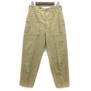 ザ シンゾーン THE SHINZONE ベイカー パンツ BAKER PANTS 2022SS キャメル 36 15AMSPA18 美品 レディース