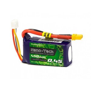 Turnigy nano-tech 11.1V 450mAh 45C90C リポ バッテリー