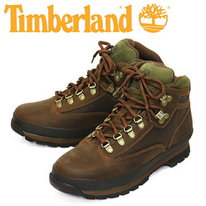 Timberland (ティンバーランド) 95100 EUROHIKER LEATHER ユーロハイカーレザーブーツ Brown TB368 US9.5-約27.5cm