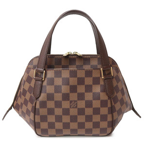 （未使用　展示品）ルイ ヴィトン LOUIS VUITTON べレム PM ハンドバッグ ダミエ ブラウン 茶 ゴールド金具 N51173