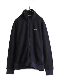 18年製 パタゴニア フルジップ ウーリエステル フリース ジャケット メンズ XL 古着 Patagonia アウトドア 大きいサイズ ジャンパー ウール