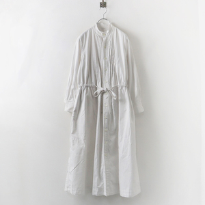 美品 フォーティファイブアール 45R ジンバオックスのシャツドレス 2/ホワイト ワンピース 45rpm【2400013851435】
