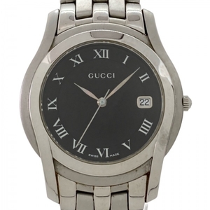 GUCCI(グッチ) 腕時計 - ボーイズ 黒