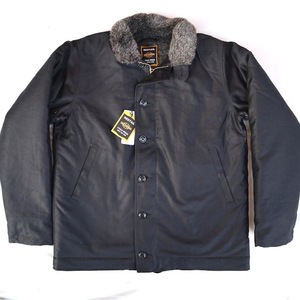 Lサイズ Red Tail レッドテイル VN-1 MC JACKET ミリタリー N-1 デッキジャケット ブラック