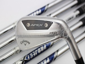 新品 キャロウェイ APEX PRO 2024 アイアン プロジェクトX 6.0 6本組　0528