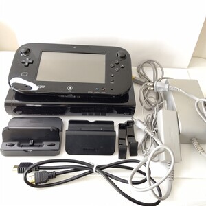 Nintendo　wii u 黒　クロ　32GB　 美品　任天堂　ゲーム機