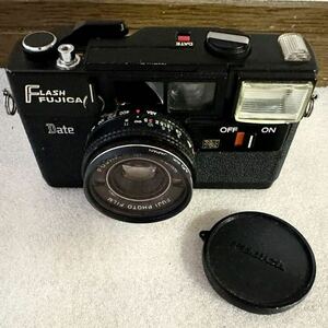 【動作品】UH492 フジカ FUJICA FLASH FUJICA Date FUJINON 38mm F2.8 コンパクトカメラ フィルムカメラ