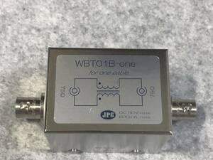 JPC　WBT01B-one　NTSCビデオ信号伝送用トランス　（開封／未使用品）