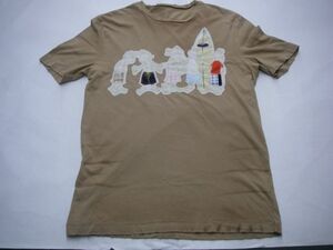 1618 PRADA ダメージ加工Tシャツ Mサイズ 中古美品