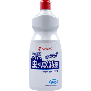 まとめ得 キンチョウ トイレの虫がいなくなる液剤 トリプル消臭プラス 500mL x [3個] /k