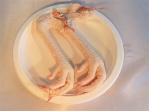 ★秋田 比内地鶏 鶏頭1kg・鶏足もみじ1kgセット★冷凍　