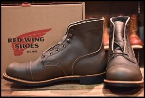 【9D 箱付 未使用 24年】レッドウィング 8078 アイアンレンジャー グリーン アルパイン ポーテージ 緑 ブーツ redwing HOPESMORE