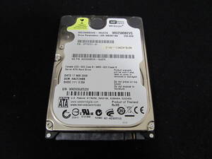 ●作動品●WD/250GB　ハードディスク・Western digital　WD2500BVS/現状品