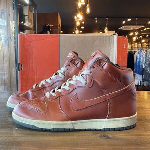 NIKE DUNK HI PREMIUM MED CURRY ナイキ ダンクハイプレミアム ミディアムカリー 305808-771 Size 28.5cm 観賞用