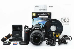 【大人気】 Nikon ニコン D60 レンズキット デジタル一眼カメラ 初心者でも使いやすい！ #1213