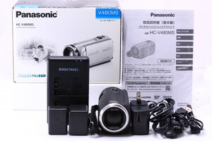 【美品】Panasonic パナソニック HC-V480MS デジタルビデオカメラ#16481