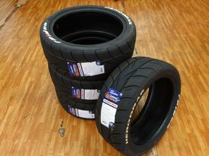 O 送料無料 4本セット ハイグリップ TW100 ホワイトレター RAIDEN HERO DRAG ドリフト USDM 235/40R18 スカイライン 86 シルビア 235/40-18