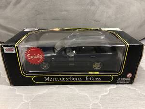 当時物！在庫品・ANSON・1/18 Mercedes-Benz E-Class(黒)・未開封品・現品限り！