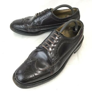 ビンテージ★リーガル/REGAL★本革/グッドイヤー製法/重底/ウイングチップ【26.5EE/茶/BROWN】ビジネス/dress shoes◆pF-125