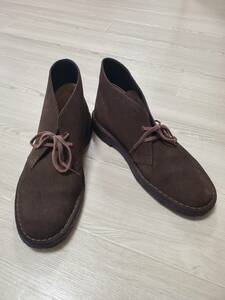 中古 美品 Clarks クラークス デザートブーツ メンズ シューズ カジュアル 男性用 サイズ42 26.5cm