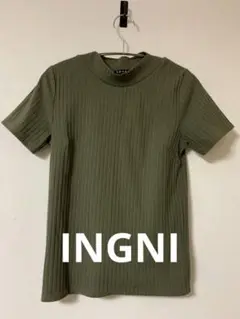 INGNI リブニットTシャツ