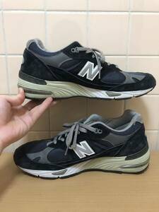 NEW BALANCE ニューバランス スニーカー M991NV サイズUS9.5 ネイビー　FK