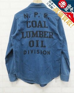 8T2471/FREEWHEELERS TACOMA YARDS N.P.R.SHIRTS 1543096 フリーホイーラーズ ワークシャツ カスタム