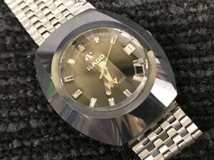 38☆RADO　BALBOA　ラドー　バルボア　腕時計　カットガラス　ヴィンテージ