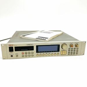 AKAI professional S2800i MIDI STEREO DIGITAL SAMPLER ステレオ デジタル サンプラー 音響機材 取説 通電確認済 alp川0425
