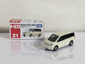 トミカ ＴＯＭＩＣＡ 21 Honda STEP WGN ホンダ ステップワゴン SCALE1/64 サスペンション/後部ドア開閉