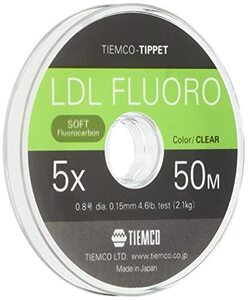 ティムコ(TIEMCO) ティペット LDL フロロティペット 5X 0.8号 50m 4.6kg 2.1lb