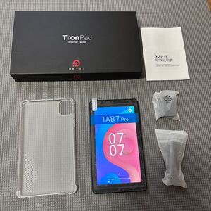 【新品】PRITOM TAB7 Android14 ケースフィルタ付 3GB RAM+64GB拡張 持ち歩きIPSスクリーン コンパクト 電子書籍 漫画タブレット7インチ 