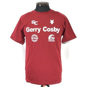 ジェリーコスビー/Gerry Cosby★スポーツウェア/半袖Ｔシャツ【メンズM/赤/red】Tops/Shirts◆BH758