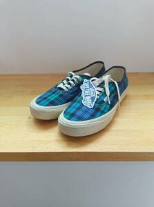 VANS Authentic 44d anaheim og plaid アナハイム us10 28.0㎝ ブラック ブルー