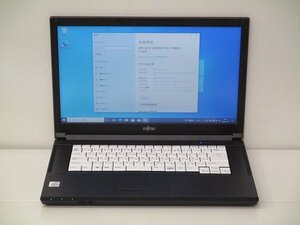 【1円スタート】富士通 LIFEBOOK A5510/D FMVA82025 Core i3 10110U 2.1Ghz 8GB 256GB(SSD) 15.6インチ HD (1366×768) Win10 Pro 64bit