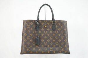 美品 Louis Vuitton フラワートート M43550 モノグラム キャンバス ルイヴィトン トートバッグ 箱 袋 カデナ 鍵