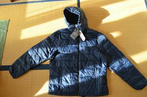 abercrombie & fitch primaloft アバクロ 軽量ジャケット XL 紺色