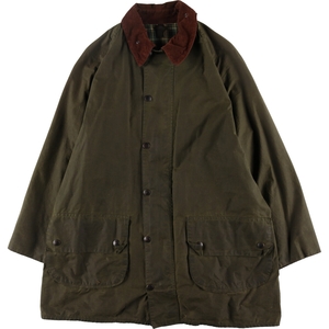 古着 80年代 バブアー Barbour ゲームフェアー 2ワラント ワックスコットン オイルドジャケット 英国製 C42 メンズL相当 /eva003249