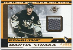 NHL MARTIN STRAKA / JOSEF BERANEK 2002 PACIFIC VANGUARD HOCKEY JERSEY 2色