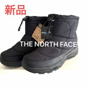 新品★THE NORTH FACE NUPTSE BOOTIE WP VII SHORT ザノースフェイス ヌプシ ブーティ ウォータープルーフ ショートブーツ ブラック 27cm