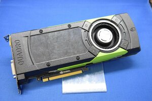 【送料無料/ジャンク品/修理/部品取り】NVIDIA Quadro M6000 グラフィックカード ディスプレイポート 1か所不良 R09009