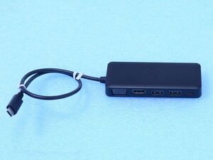 トラベルハブ HP USB-C Travel Hub モデルTPA-A601H　送料無料