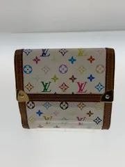 LOUIS VUITTON ポルト・モネ・ビエ・カルト・クレディ_モノグラム・マルチカラー_マルチカラー PVC マルチカラー レディース