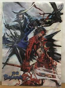 戦国BASARA2 バサラ2 クリアファイル キャラクターグッズ 文房具 未使用・未開封*