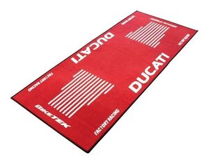 【新品】DUCATI Garage Mat 190 x 80cm ドゥカティ　ガレージマット②