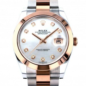 ロレックス ROLEX デイトジャスト 41 126301NG ホワイト文字盤 新品 腕時計 メンズ